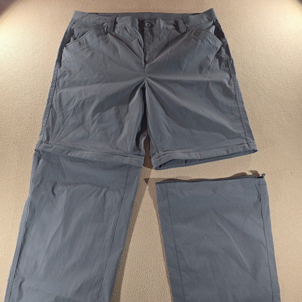 Eddie Bauer Women's Convertible Pants Gray Size 16 NWT